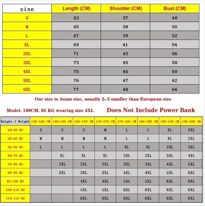 Heated Vest Motorcycle Jacket for Men Woman