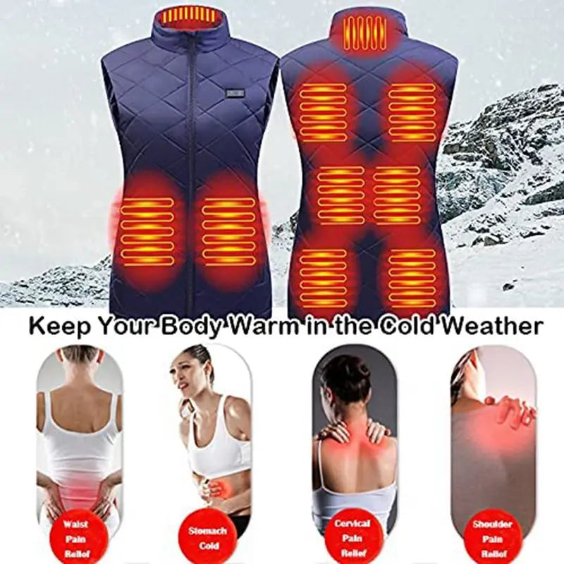 Women Heated Vest