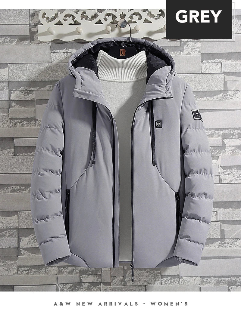 Men's 4 Areas Heated Jackets