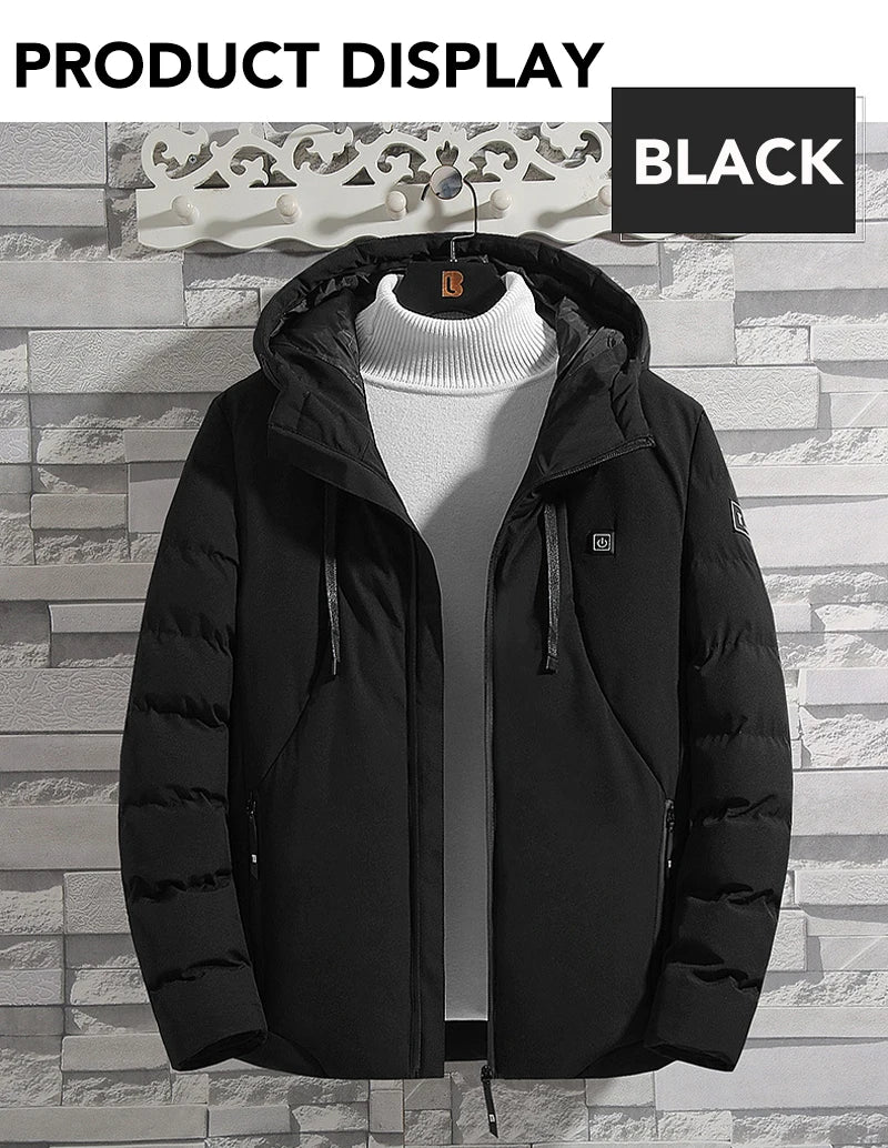 Men's 4 Areas Heated Jackets