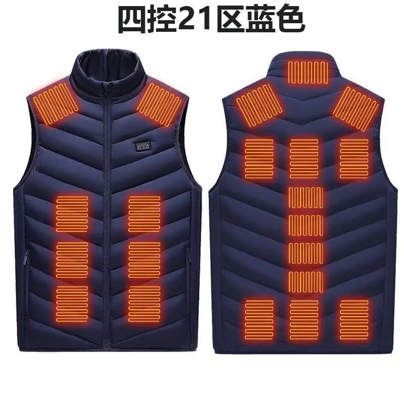 Heated Vest Motorcycle Jacket for Men Woman