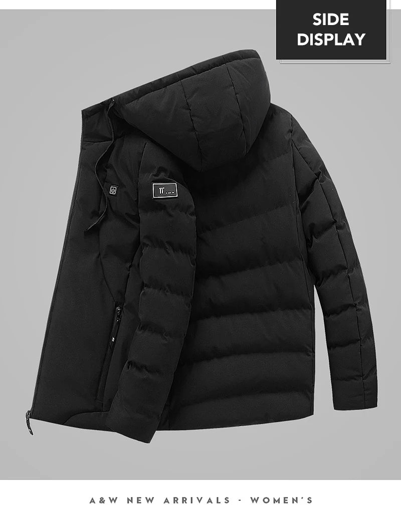 Men's 4 Areas Heated Jackets