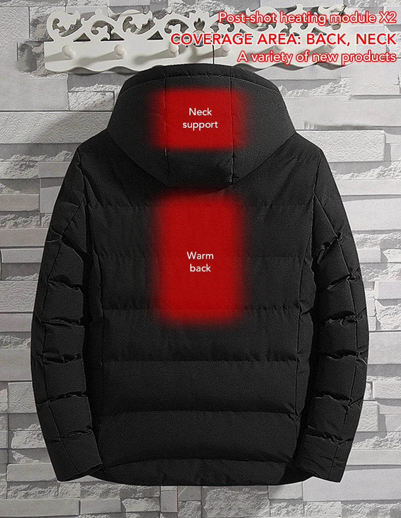 Men's 4 Areas Heated Jackets