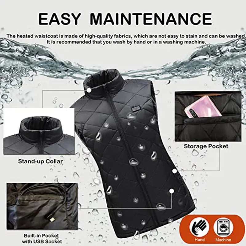 Women Heated Vest