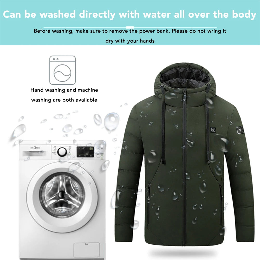 Men's 4 Areas Heated Jackets